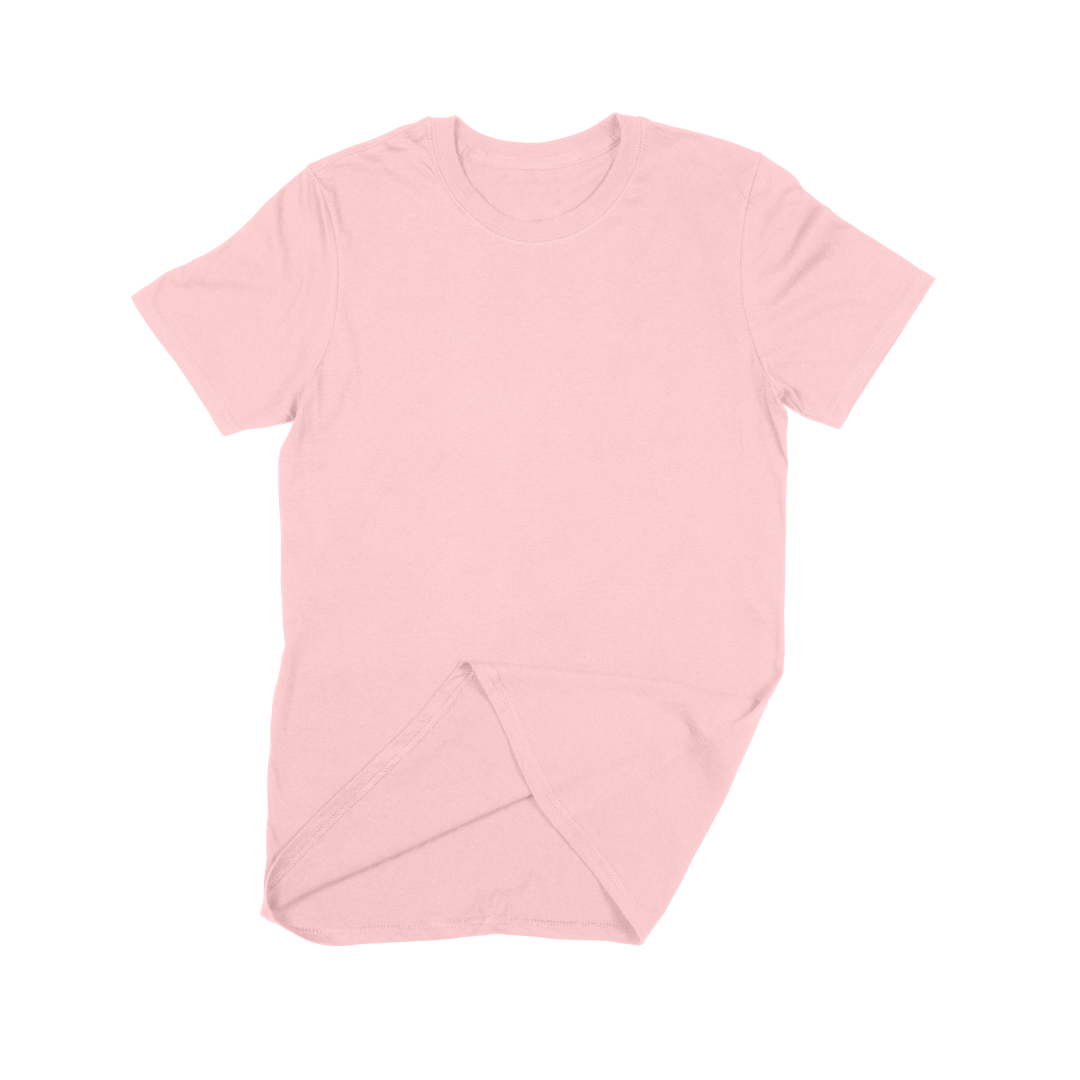 A Gildan G64000 light pink t-Shirt