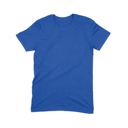 A Gildan G64000 royal blue t-Shirt